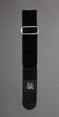 Jaykco Guitar Straps Stränginstrument JayKco Straps Black On Black Velvet tgt11