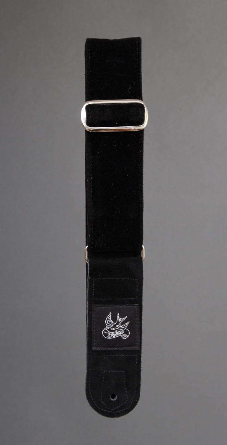 Jaykco Guitar Straps Stränginstrument JayKco Straps Black On Black Velvet tgt11