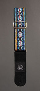 Jaykco Guitar Straps Stränginstrument JayKco Straps Blue Oval Woven tgt11