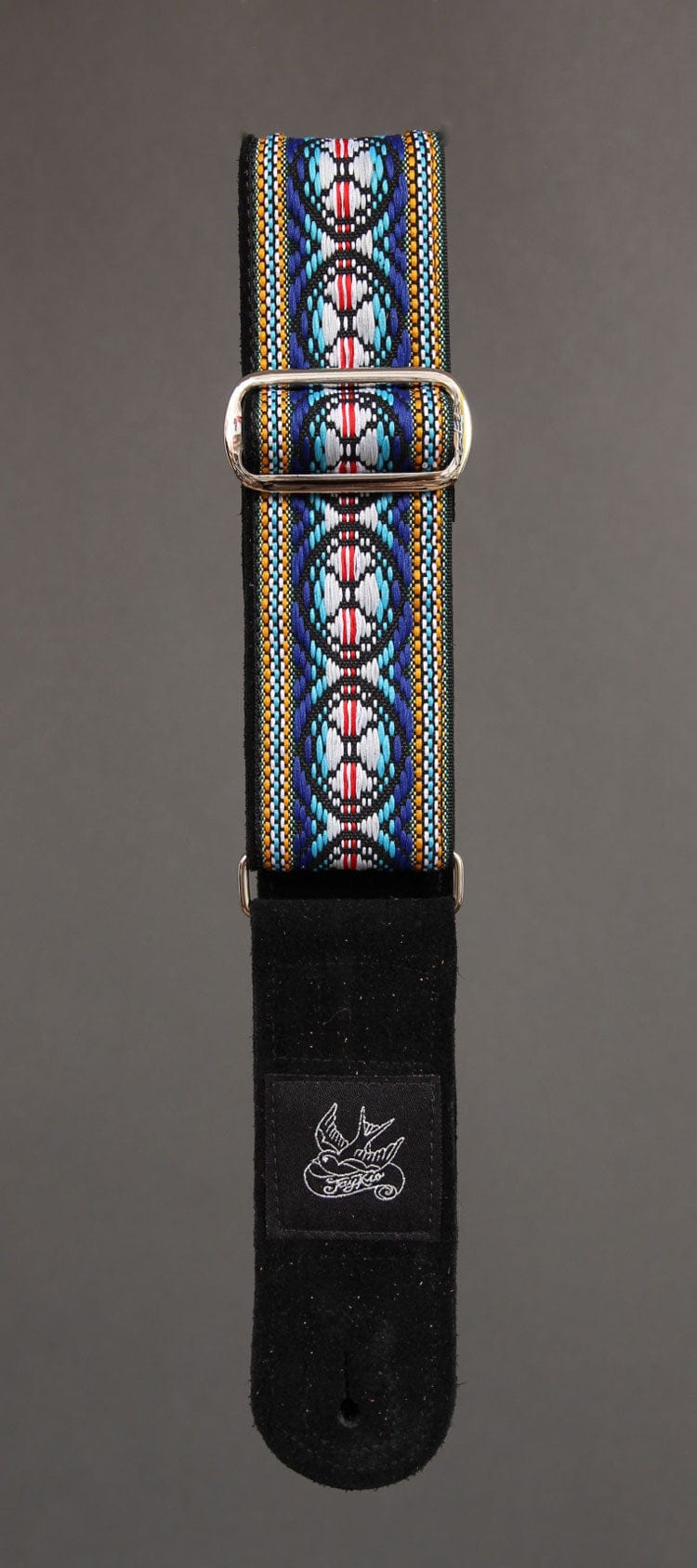 Jaykco Guitar Straps Stränginstrument JayKco Straps Blue Oval Woven tgt11