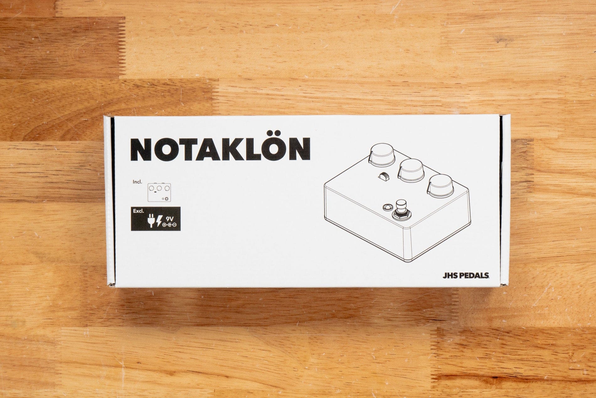 JHS pedals Boost pedal JHS Notaklön tgt11