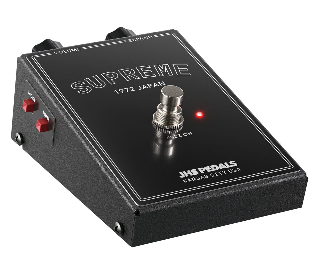 JHS pedals Fuzz pedal JHS Supreme Black/Gray Super Fuzz tgt11