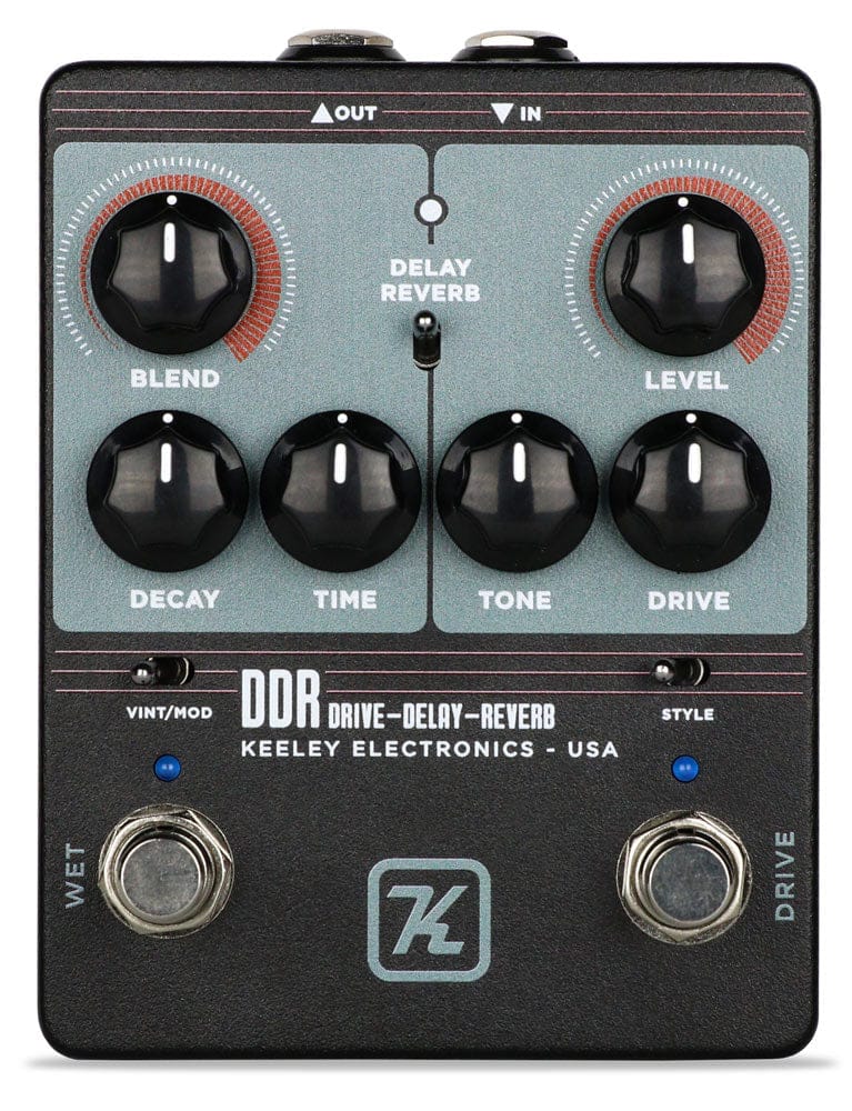 Keeley Delayer Keeley DDR Drive Delay Reverb tgt11