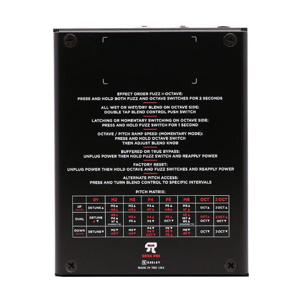 Keeley Fuzz pedal Keeley Octa Psi Transfigurating Fuzz Pedal tgt11