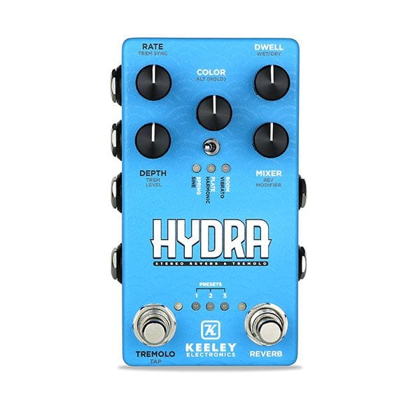 Keeley Pedaler Keeley Hydra Stereo Reverb & Tremolo tgt11