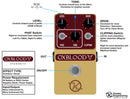 Keeley Pedaler Keeley Oxblood Overdrive tgt11