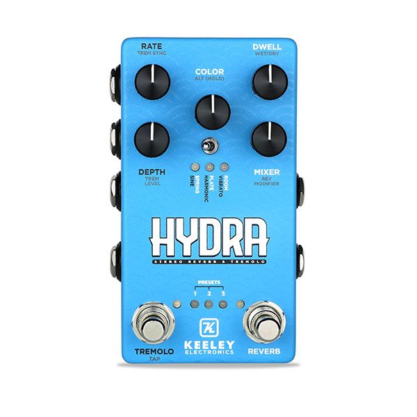 Keeley Hydra Stereo Reverb &amp; Tremolo