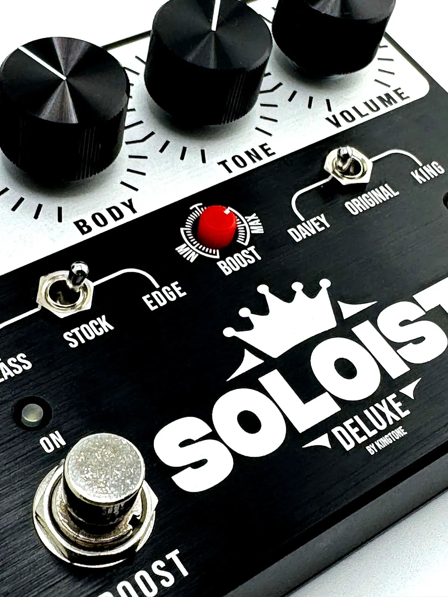 King Tone Overdrive King Tone Soloist Deluxe Black tgt11