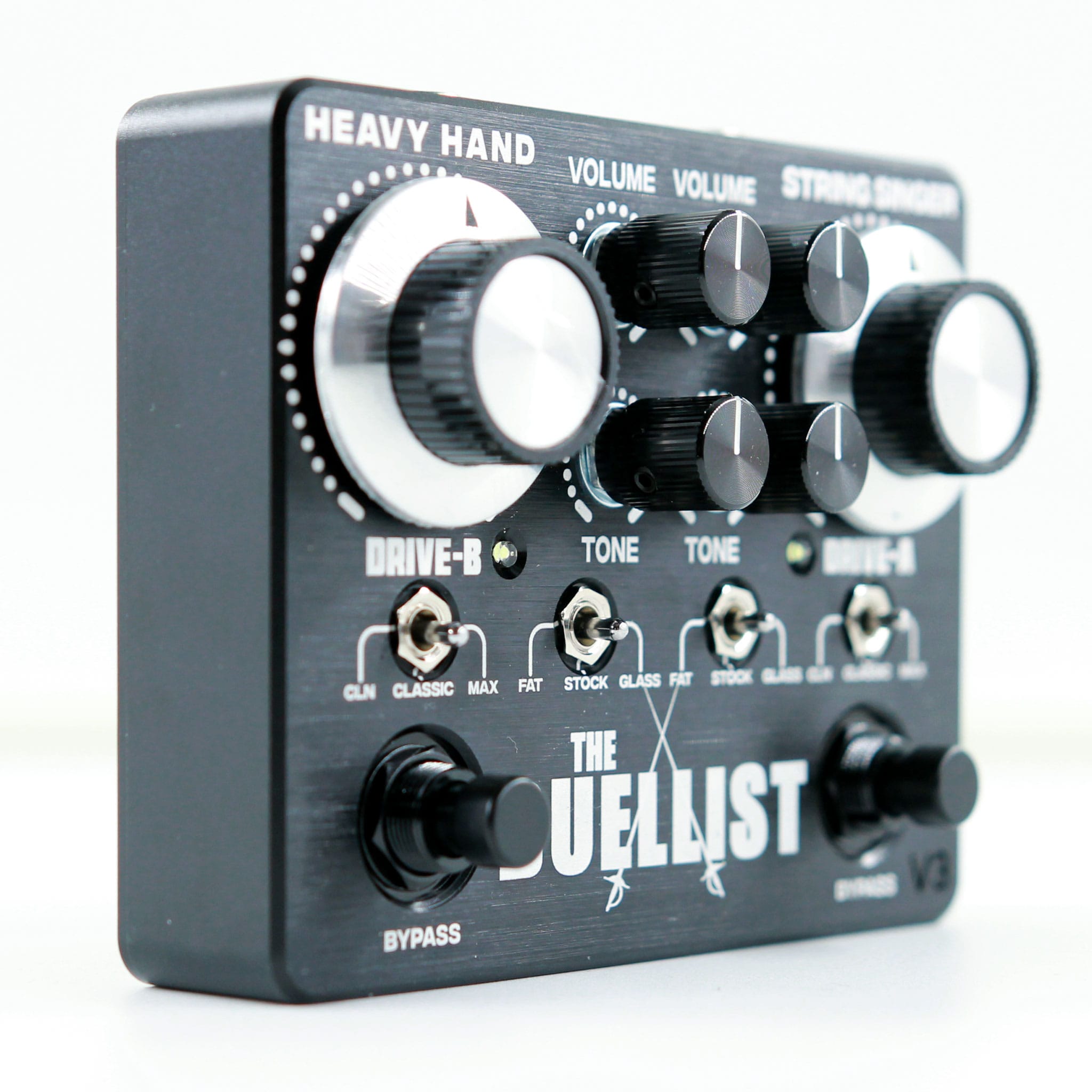 King Tone The Duellist V3 Dual Overdrive Black – These Go To 11