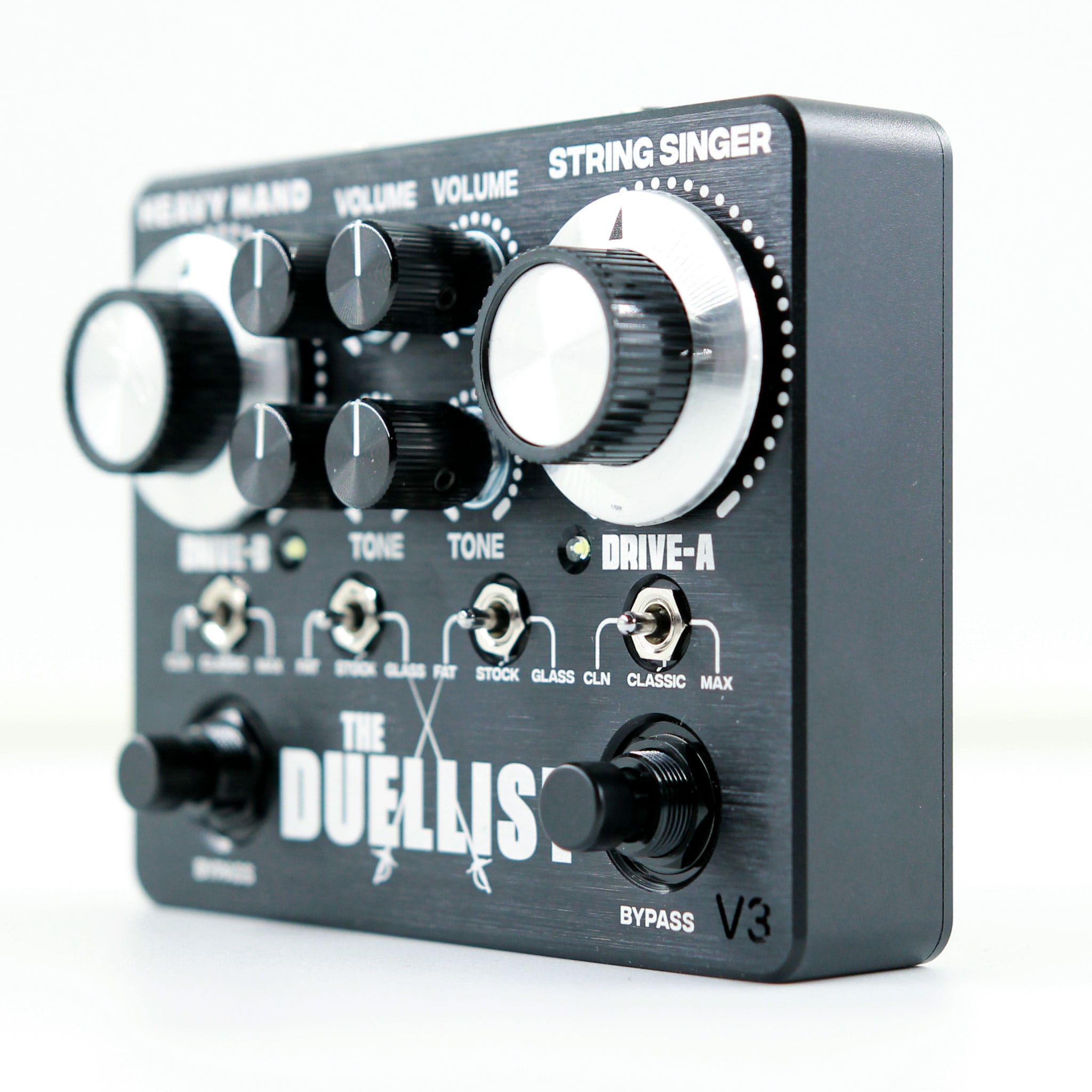 King Tone The Duellist V3 Dual Overdrive Black – These Go To 11