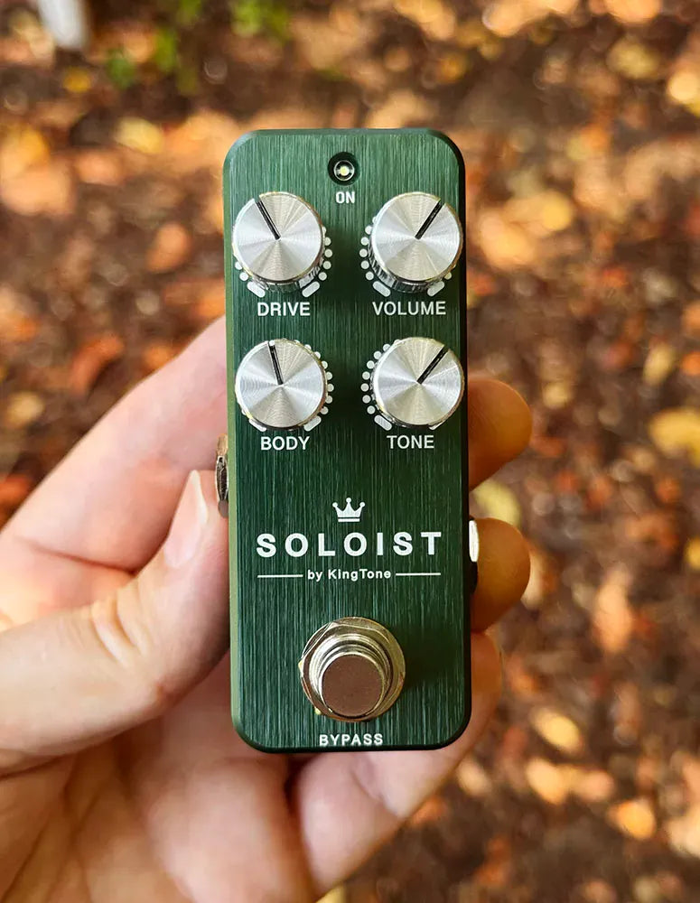 King Tone Overdrive King Tone The Soloist Mini tgt11