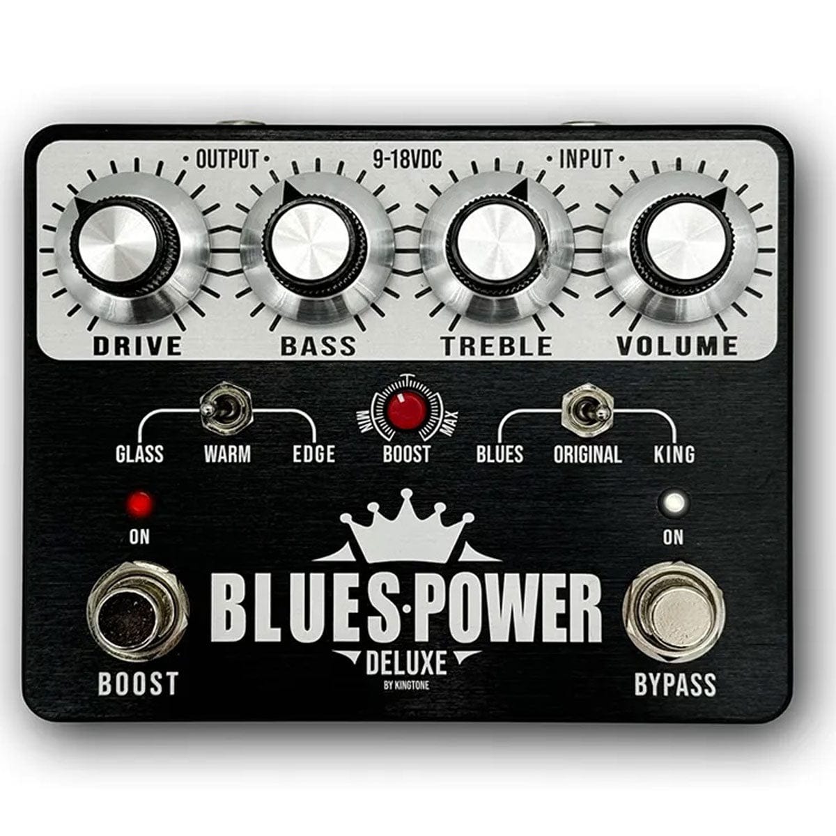 King Tone Pedaler King Tone Blues Power Deluxe Black tgt11