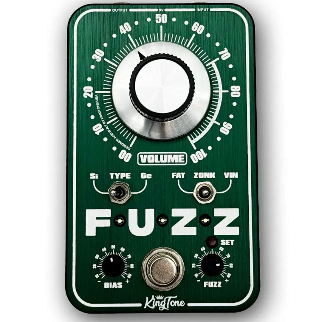 King Tone Pedaler King Tone miniFUZZ V2 Green tgt11
