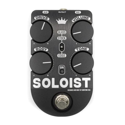 King Tone Pedaler King Tone Soloist Overdrive Black tgt11