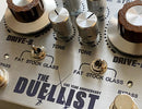 King Tone Pedaler King Tone The Duellist Dual Overdrive Silver tgt11