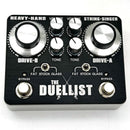 King Tone Pedaler King Tone The Duellist Dual Overdrive Silver with Black Panel tgt11
