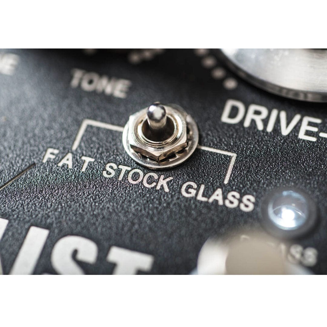 King Tone Pedaler King Tone The Duellist Dual Overdrive Silver with Black Panel tgt11