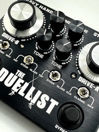King Tone Pedaler King Tone The Duellist V3 Dual Overdrive Black tgt11