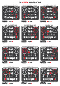 King Tone Pedaler King Tone The Duellist V3 Dual Overdrive Black tgt11