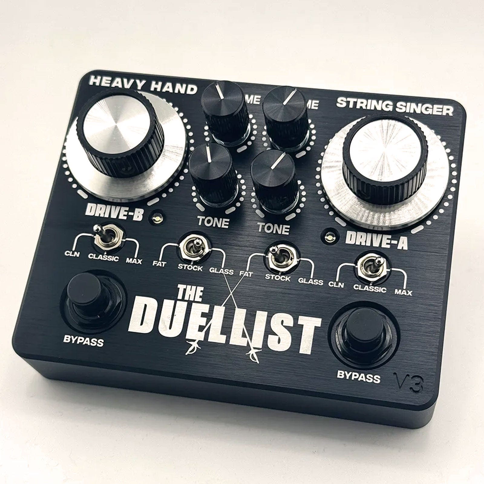 King Tone Pedaler King Tone The Duellist V3 Dual Overdrive Black tgt11