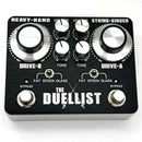 King Tone The Duellist Dual Overdrive Silver with Black Panel