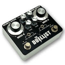 King Tone The Duellist Dual Overdrive Silver with Black Panel
