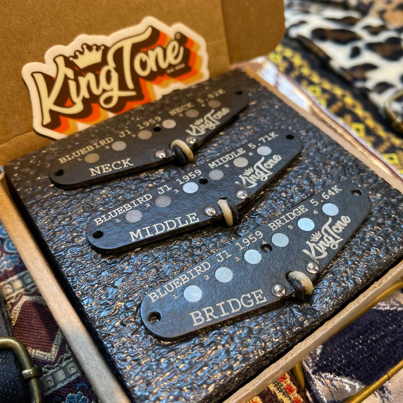 King Tone BLUEBIRD J1 strat set