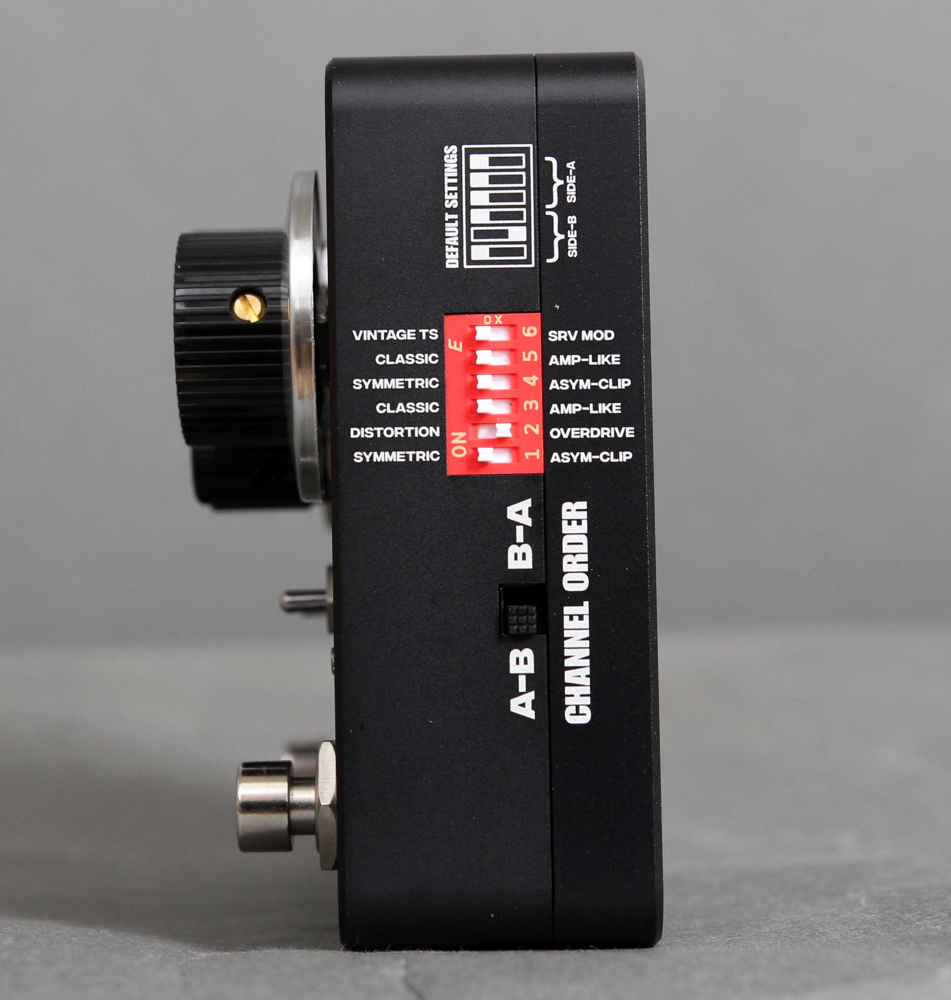King Tone The Duellist Dual Overdrive Black