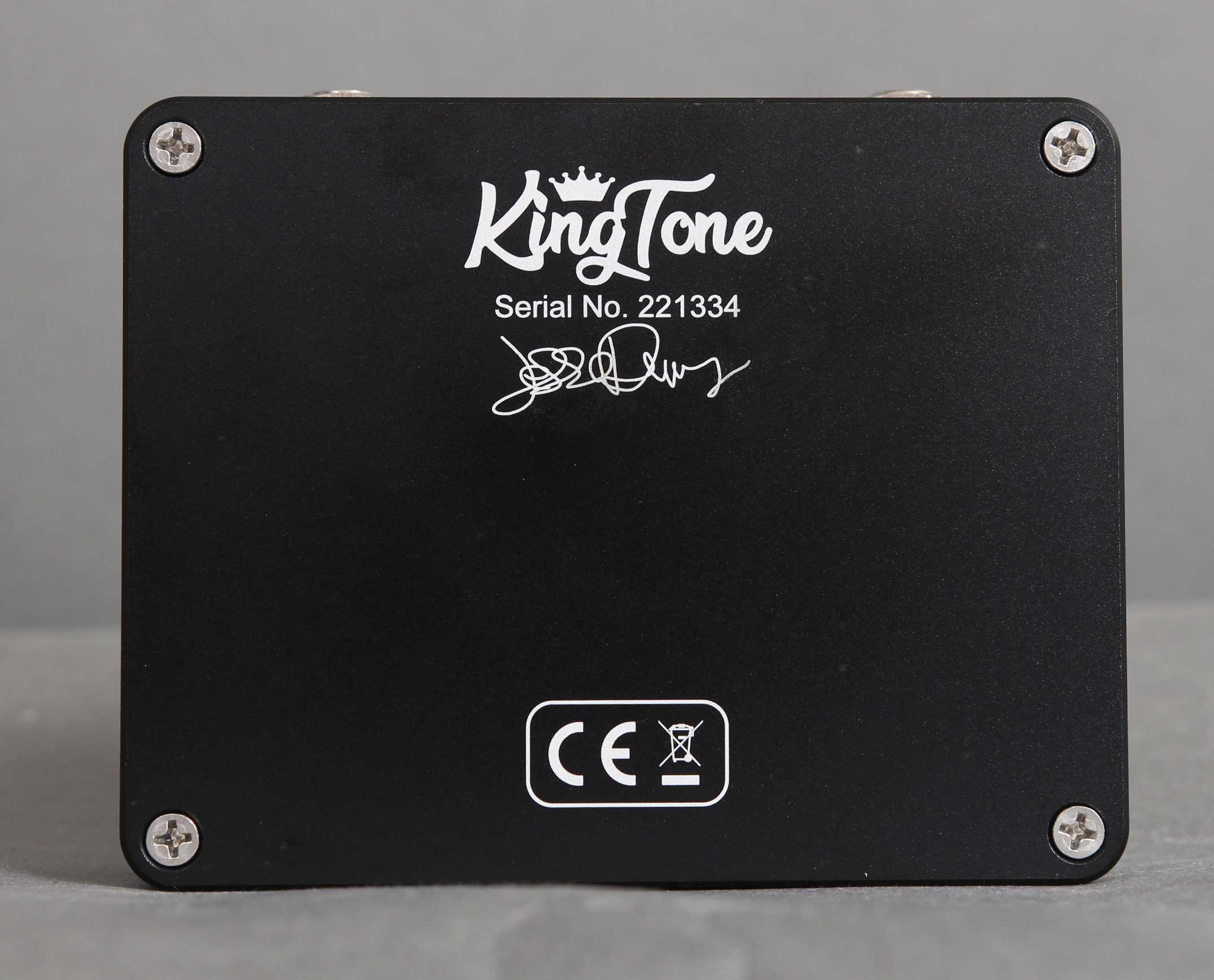 King Tone The Duellist Dual Overdrive Black