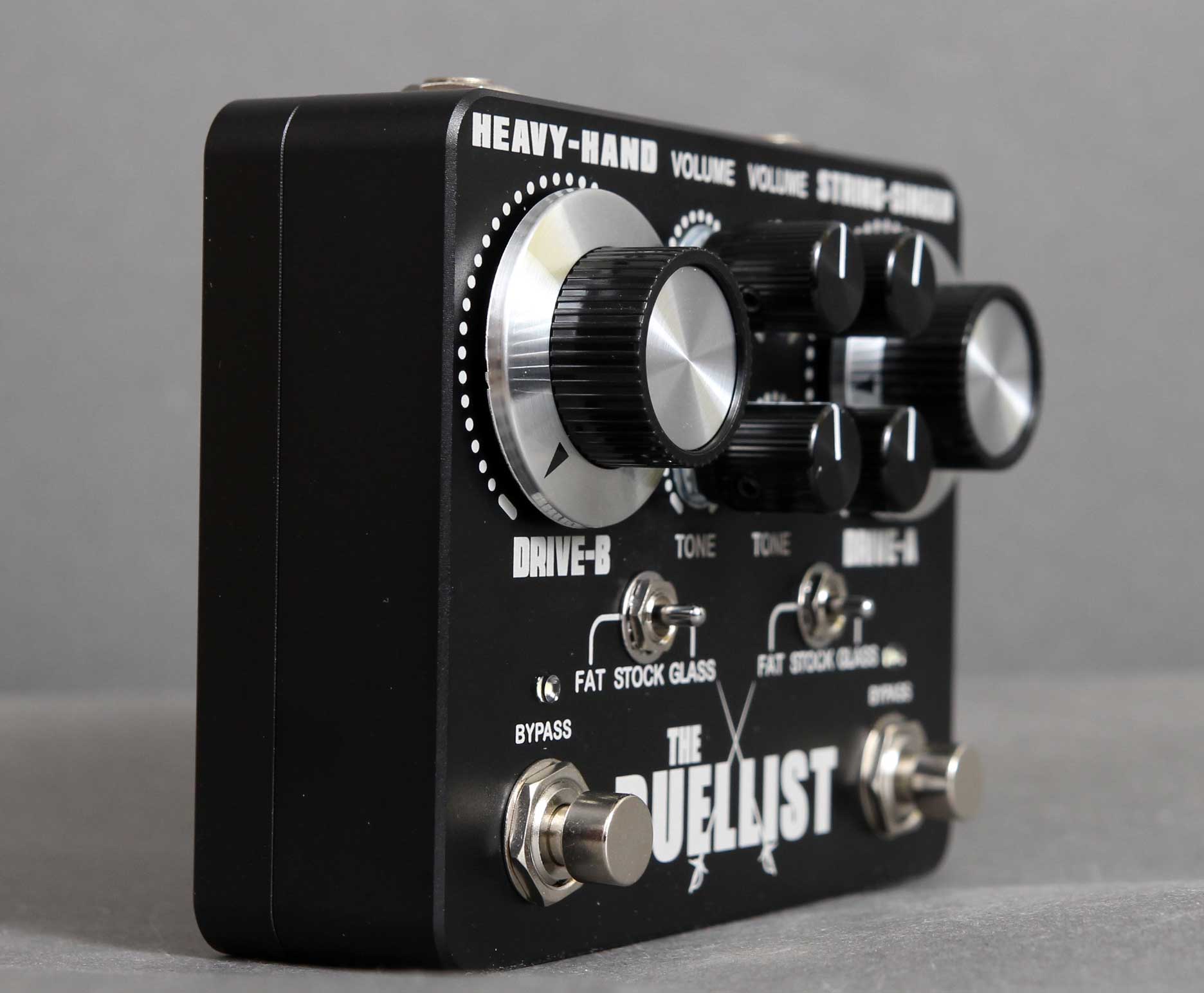 King Tone The Duellist Dual Overdrive Black
