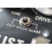 King Tone The Duellist Dual Overdrive Silver with Black Panel