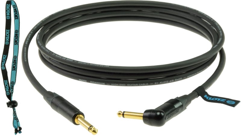 Klotz Förstärkare Klotz Titanium 3m STR-R/A Instrument Cable tgt11