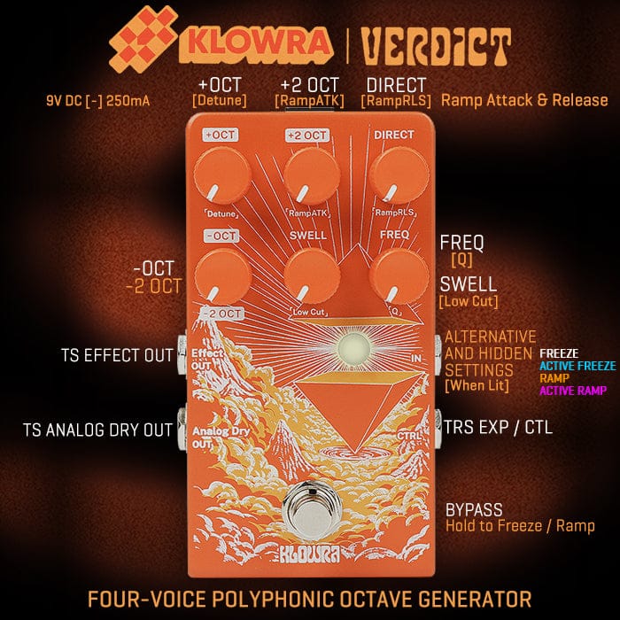 Klowra Klowra Verdict Polyphonic Octave tgt11