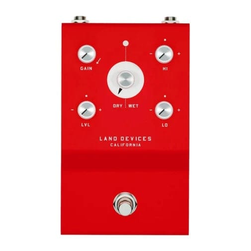 Land Devices Pedaler Land Devices Hunter Stereo Distortion Red tgt11