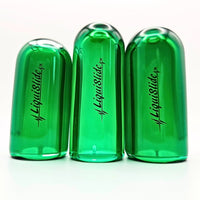 LiquiSlide Slides The LiquiSlide Pinky XS Sized Glass Guitar Slide Go Green tgt11