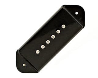 Lollar Pickups Pickups Lollar Pickups P90 Dogear Bridge Black tgt11