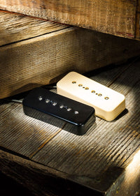 Lollar Pickups Pickups Lollar Pickups P90 Soapbar Black Set tgt11
