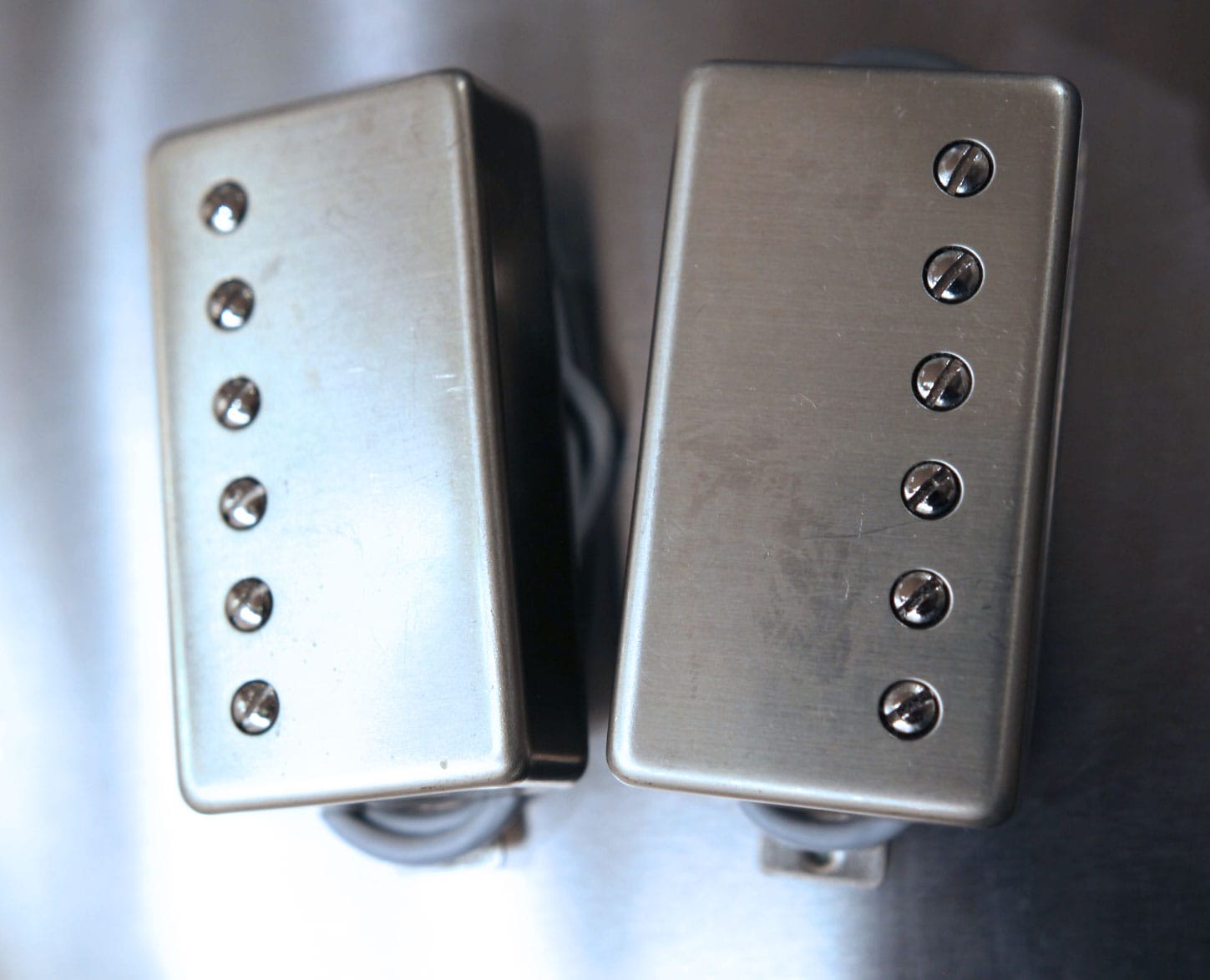 Lundgren Pickups Lundgren BJFE PAF Set Raw Nickel tgt11