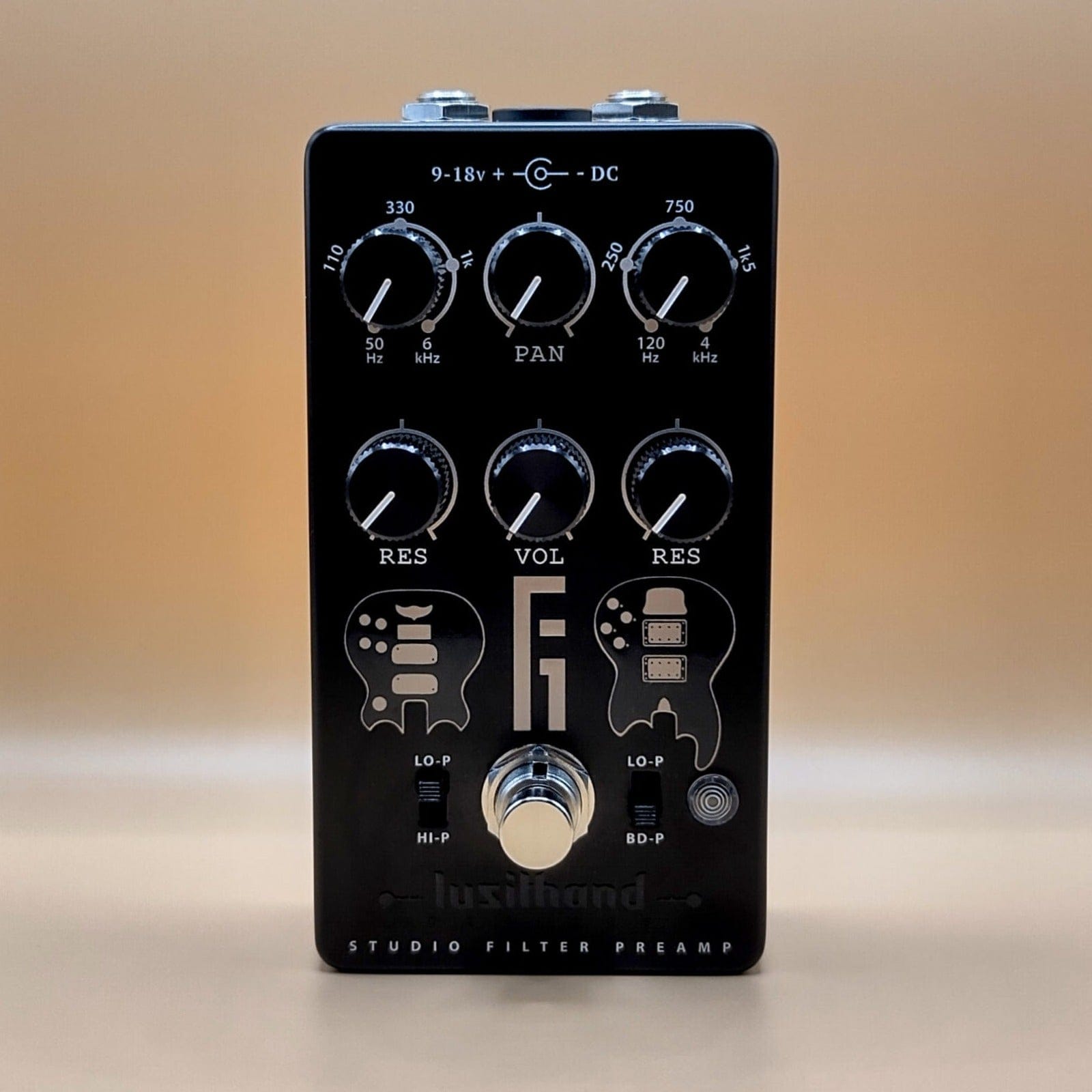 Lusithand Devices Pedaler Lusithand Devices F1 Studio Filter Preamp tgt11