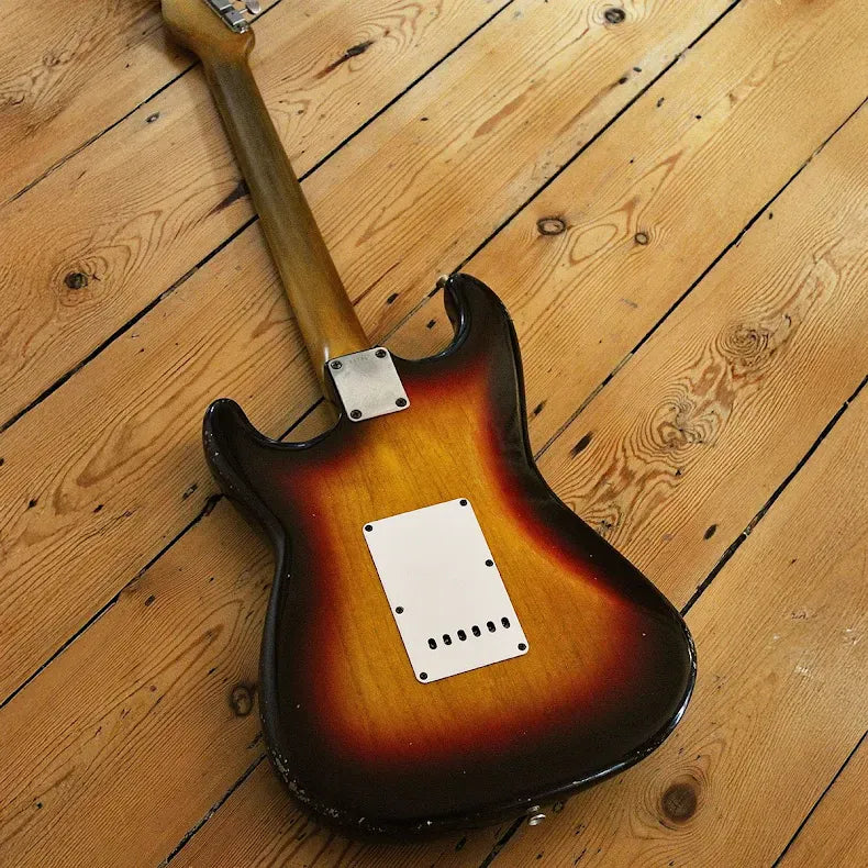 M.B. Guitars Stränginstrument M.B. Guitars 63 Double Cut 3T Burst tgt11