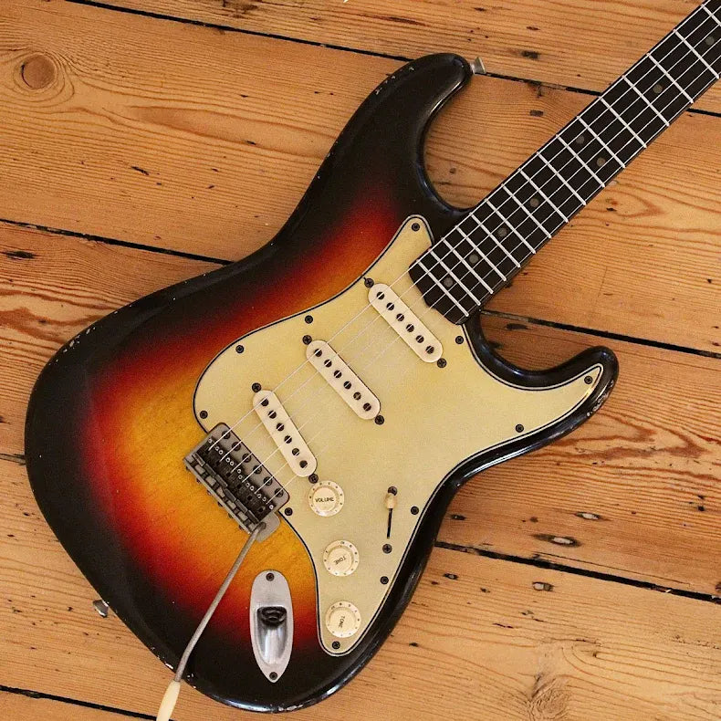 M.B. Guitars Stränginstrument M.B. Guitars 63 Double Cut 3T Burst tgt11