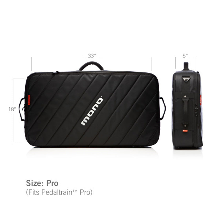 Mono M80 Pro Pedalboard Case 2.0, Black HMO M80-PRO-V2-BLK