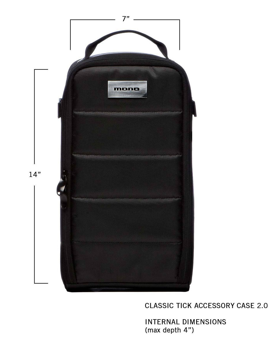 Mono Classic Tick Accessory Case 2.0 Black M80-TICK-V2-BLK