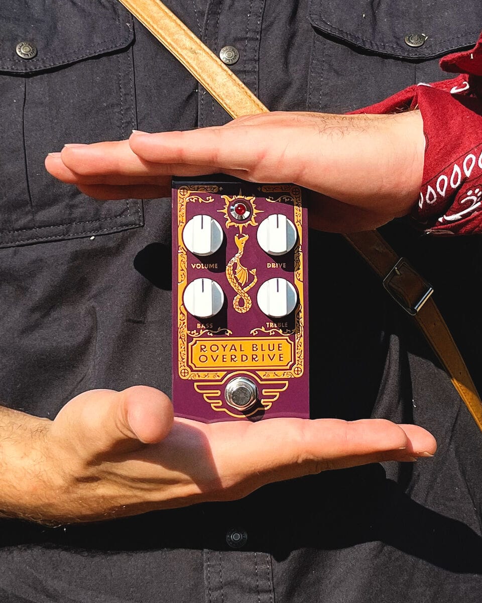 Mad Professor Royal Blue Overdrive Handwired – These Go To 11