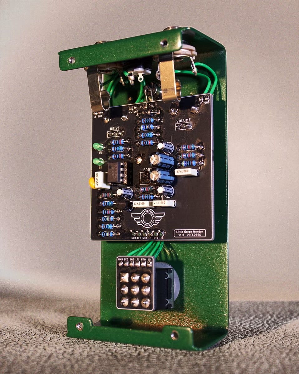 Mad Professor Overdrive Mad Professor Little Green Wonder Handwired tgt11