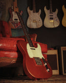 Mario Martin Guitars Elgitarr Mario Martin T-Style Faded Candy Apple Light Relic tgt11