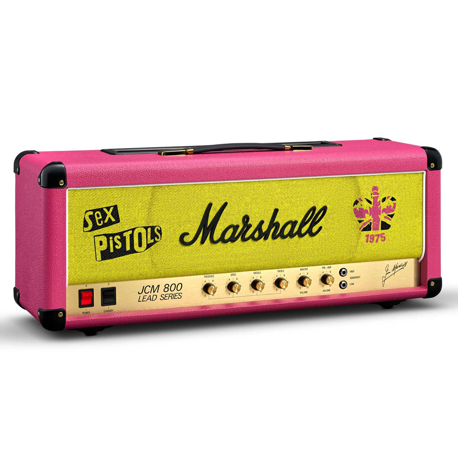 Marshall Förstärkare Elgitarr Marshall JCM 800 Sex Pistols 50th Anniversary Half Stack tgt11