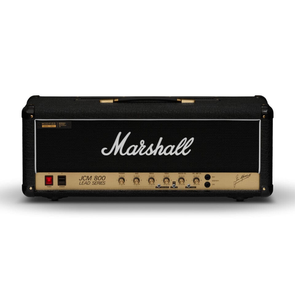 Marshall Förstärkare Marshall 2203MS JCM800 Head 100W Modified Master Volume Head tgt11