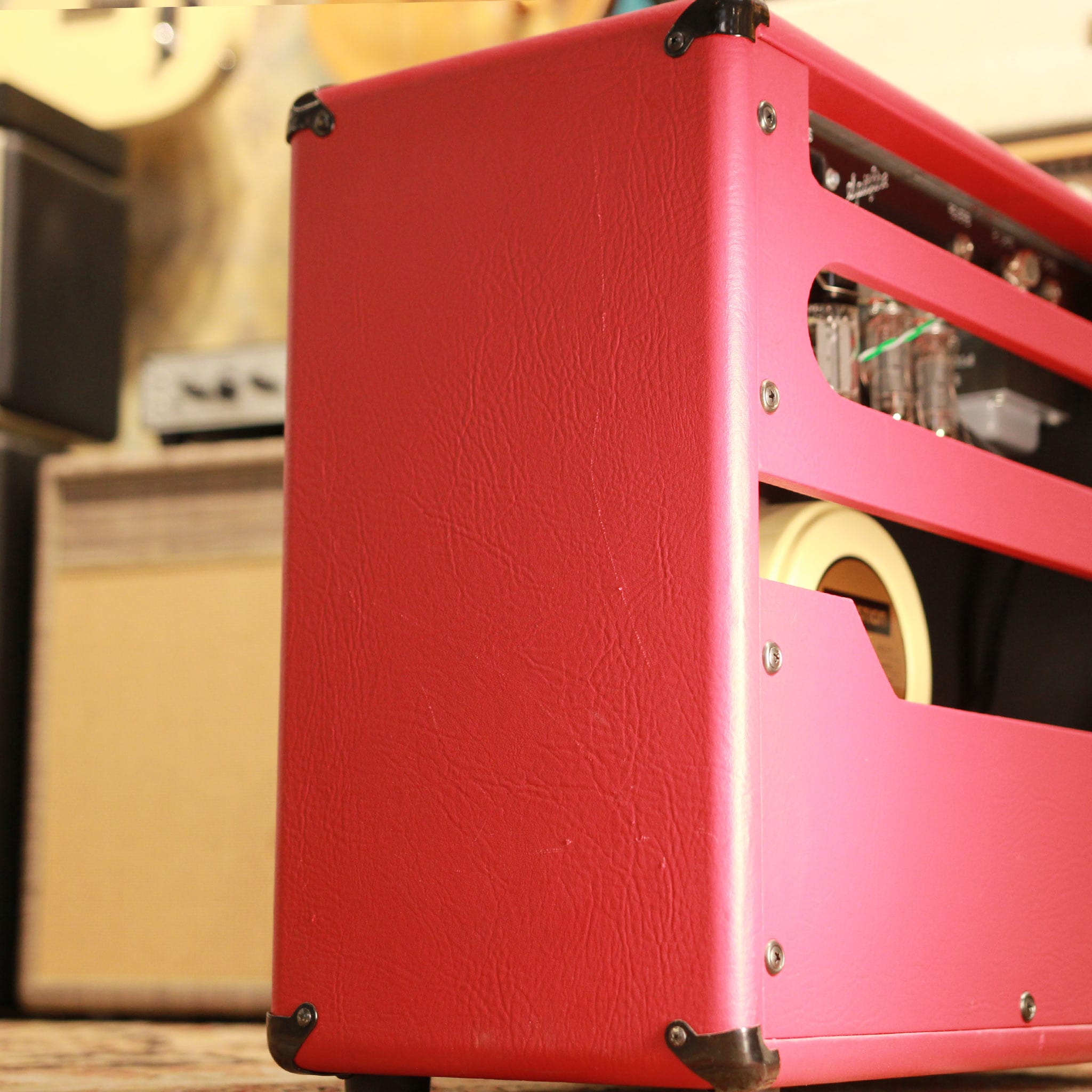 Matchless Amps Förstärkare Elgitarr Matchless Spitfire SP-112R 1x12 15 Watt Combo with Reverb Red B-Stock tgt11