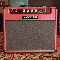 Matchless Amps Förstärkare Matchless Spitfire SP-112R 1x12 15 Watt Combo with Reverb Burgundy tgt11